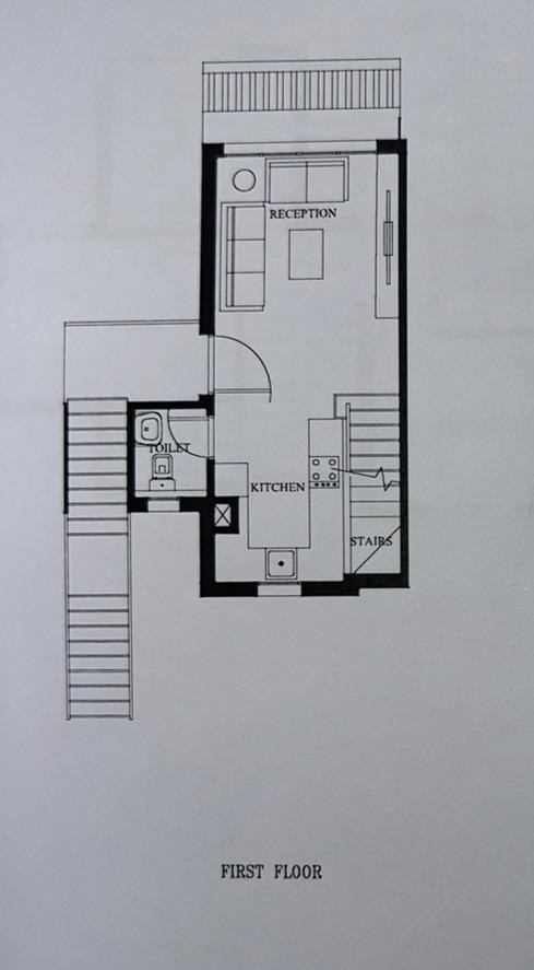 Floor plan for duplex at LVLS Mountain View