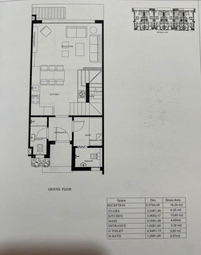Floor plan for townhouse at LVLS Mountain View