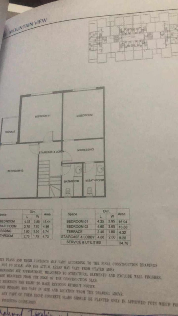 Floor plan for duplex at Mountain View iCity October