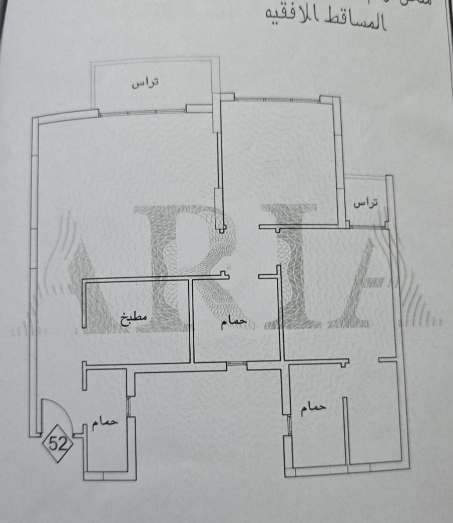 Floor plan for apartment at Aria