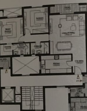 Floor plan for apartment at O West Orascom