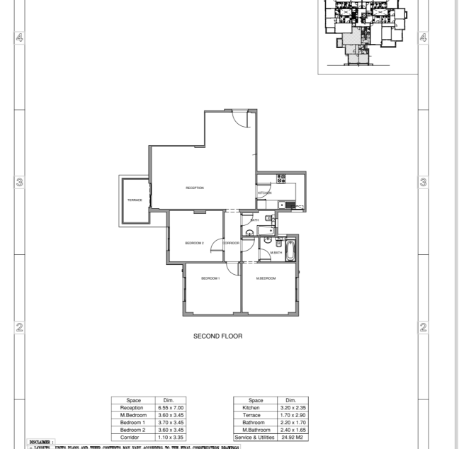 Floor plan for apartment at Mountain View iCity October
