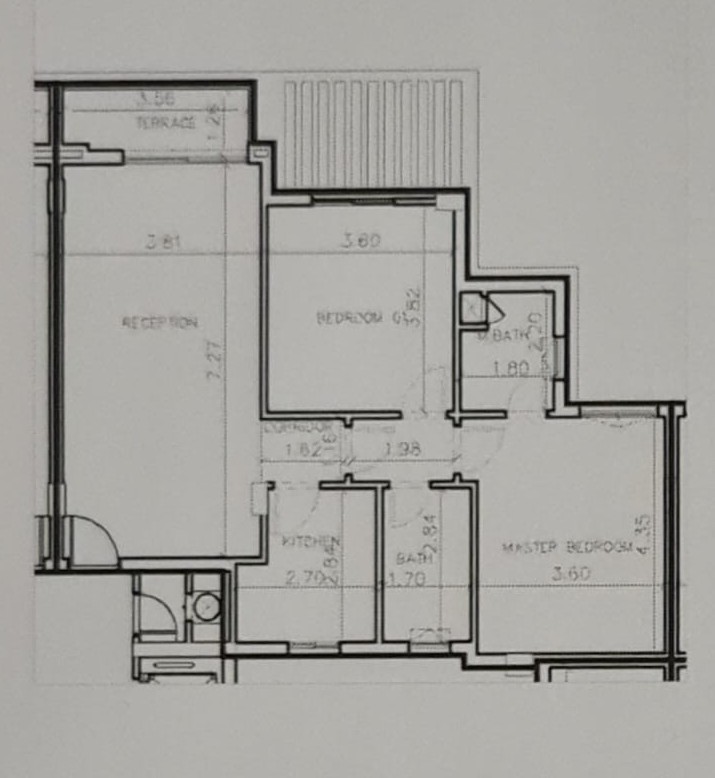 Floor plan for apartment at Talda