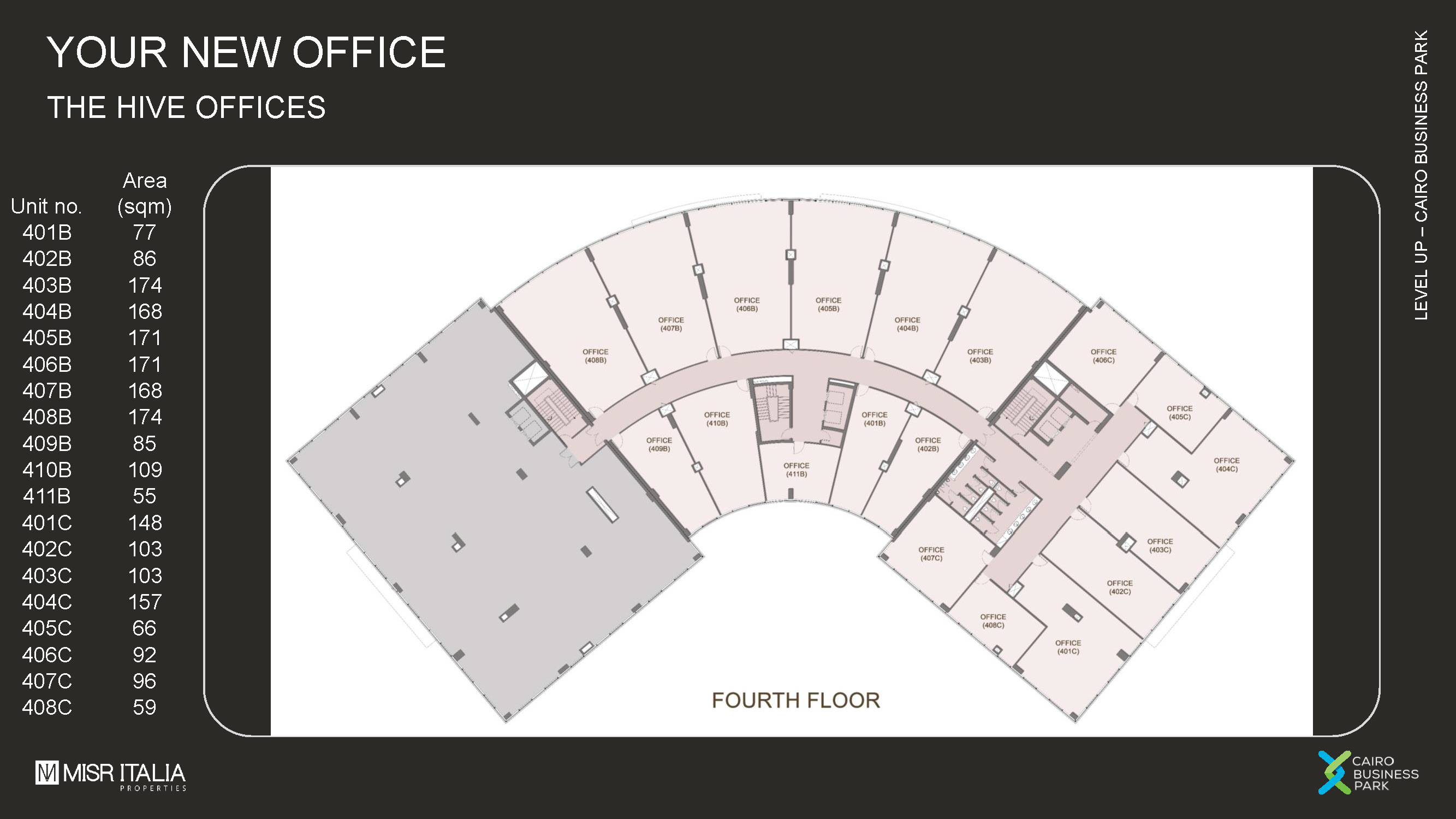Floor plan for  at Cairo Business Park