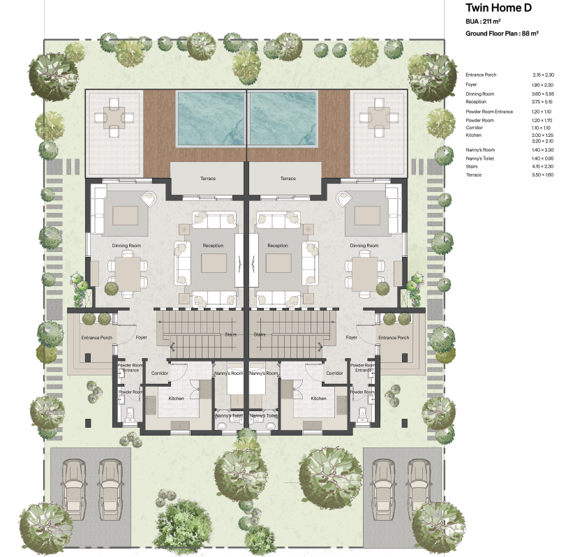 Floor plan for  at Ever New Cairo