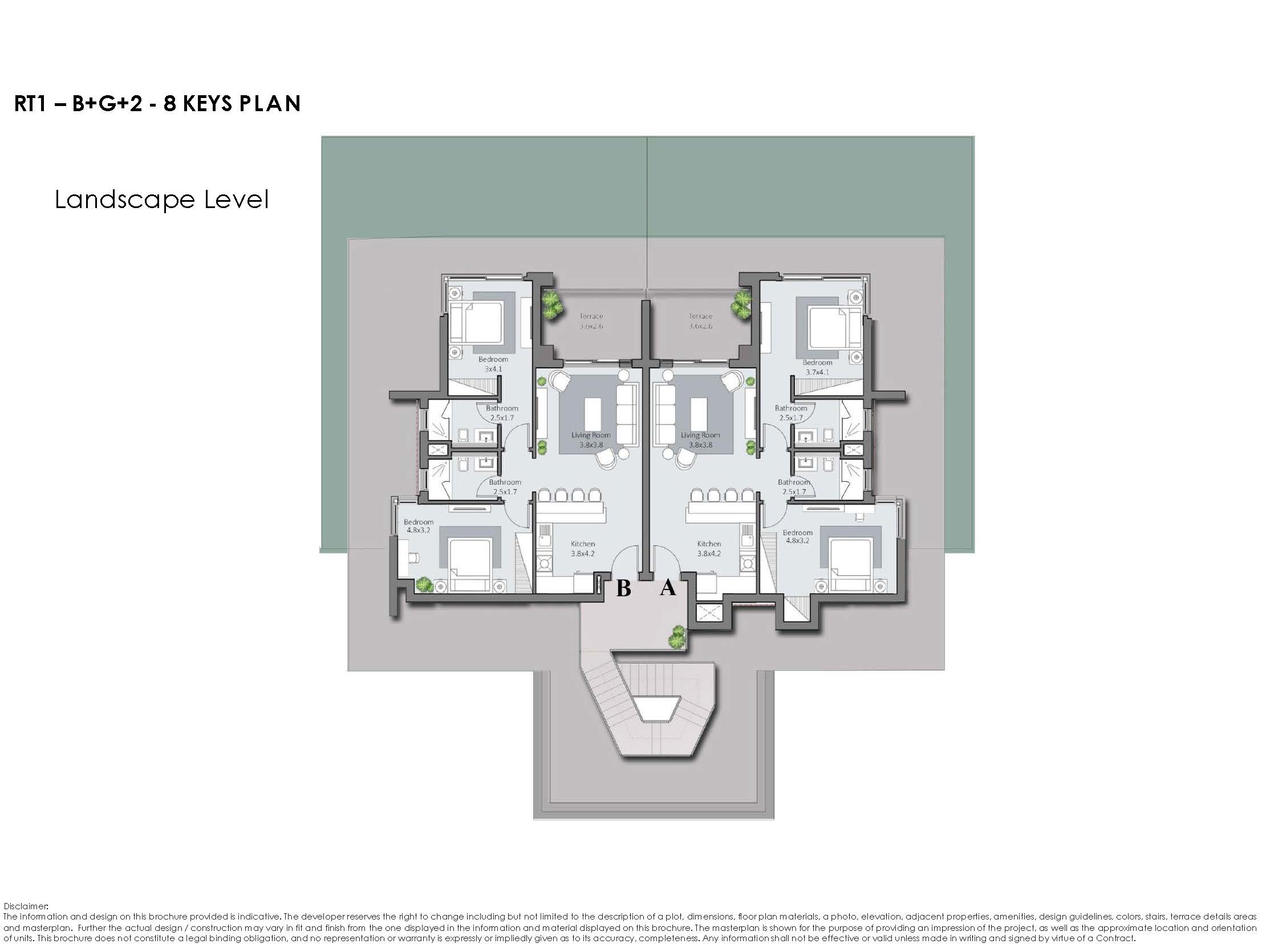 Floor plan for apartment at Bay West