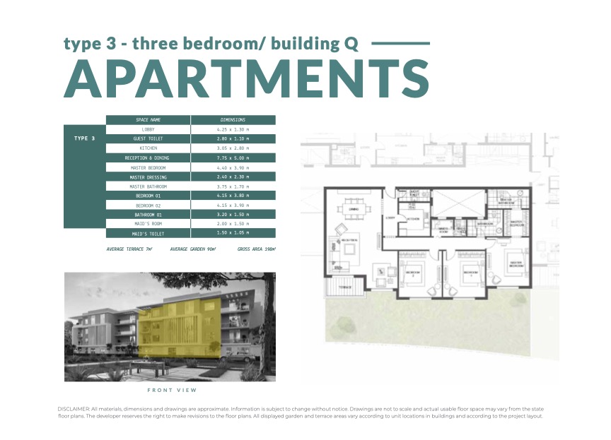 Floor plan for apartment at Joulz
