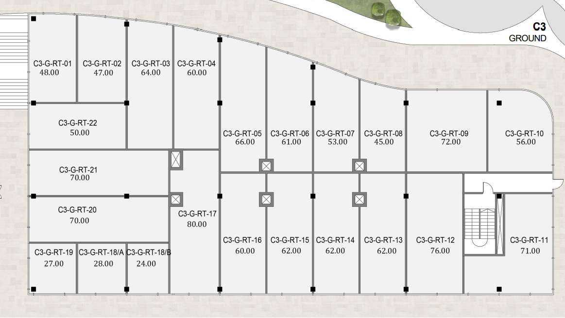 Floor plan for  at Nmq