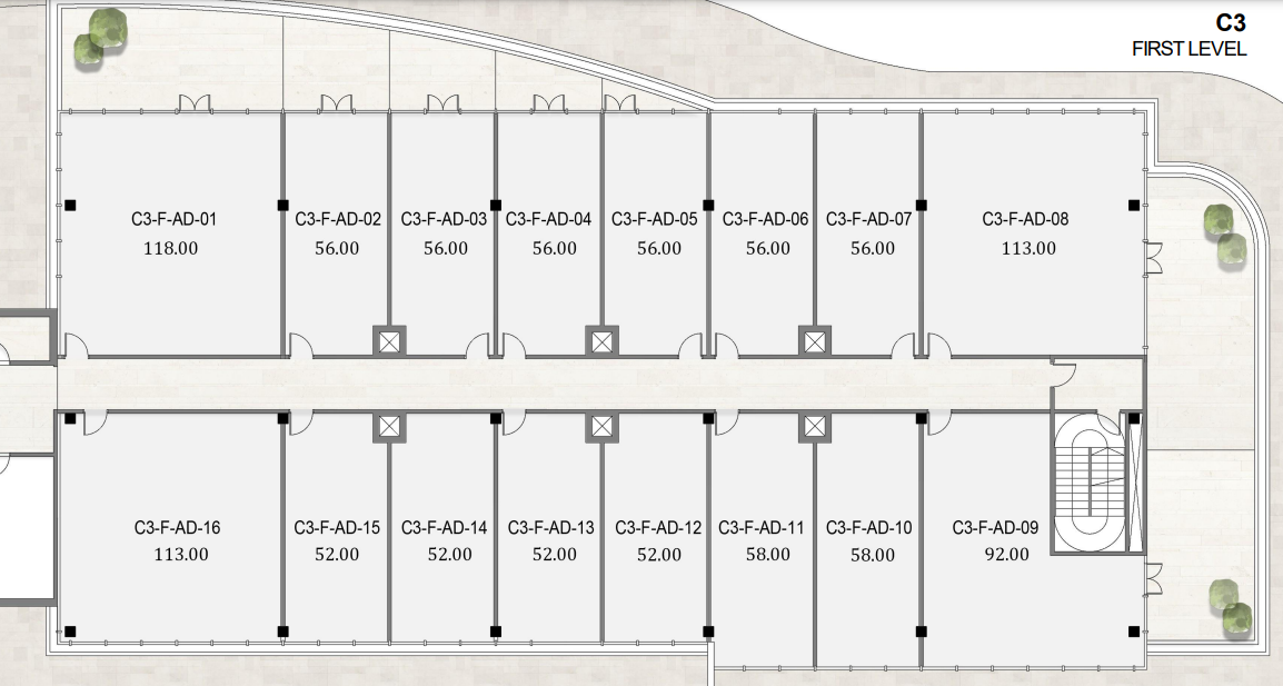 Floor plan for  at Nmq