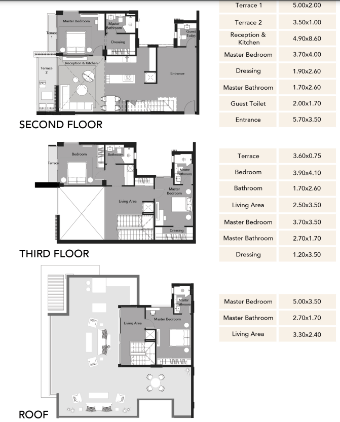 Floor plan for  at Pyramids Heights