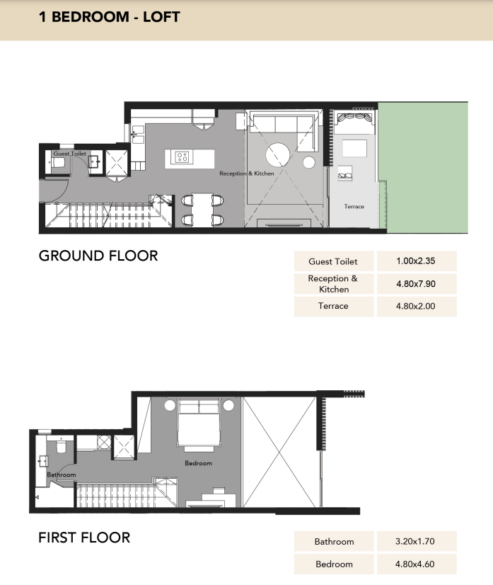 Floor plan for  at Pyramids Heights