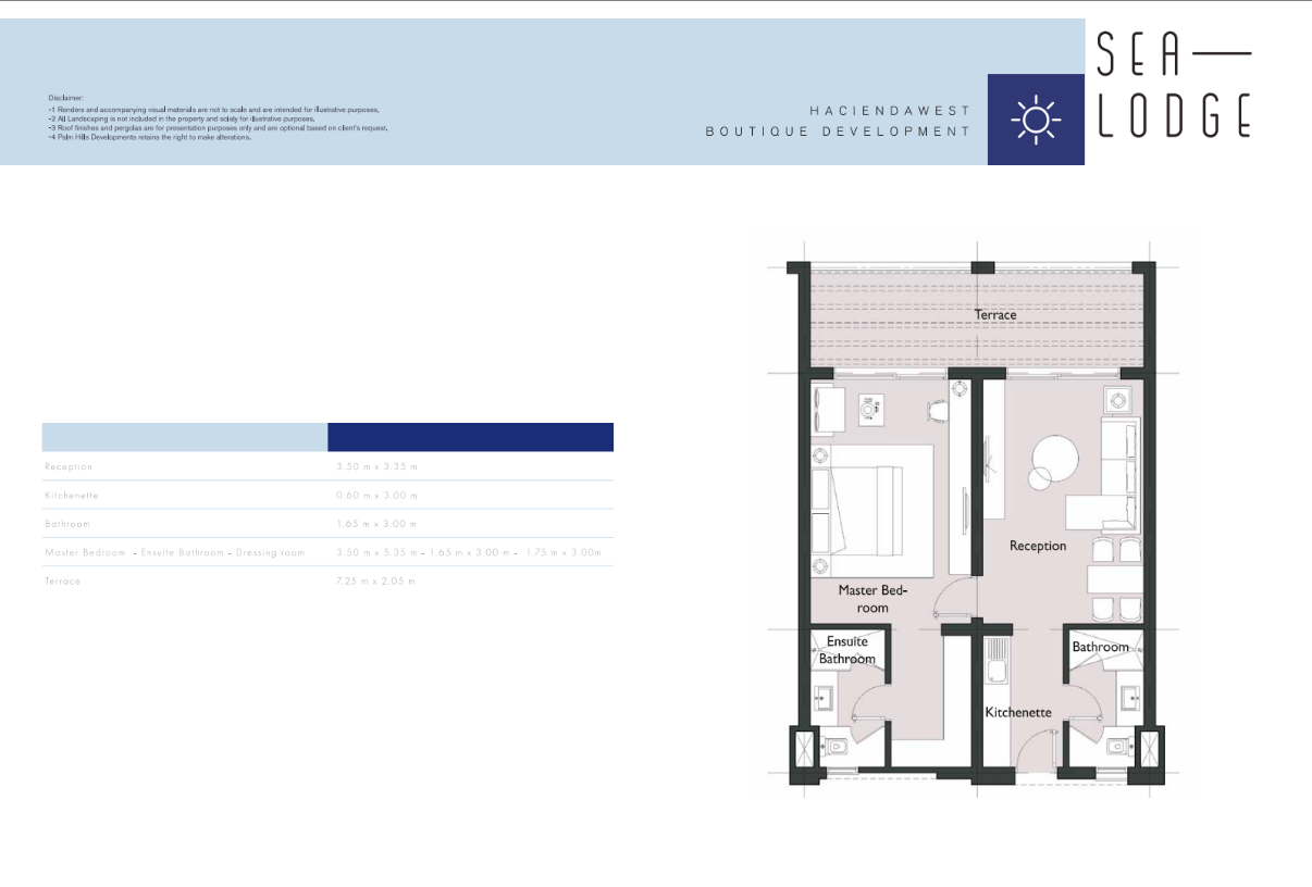 Floor plan for  at Hacienda West