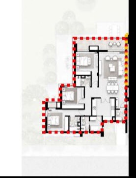 Floor plan for apartment at Solana
