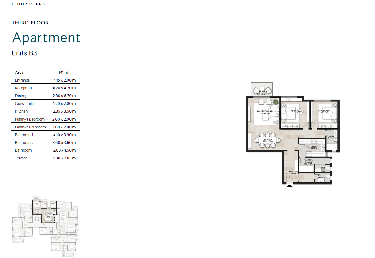 Floor plan for apartment at Garden Lakes