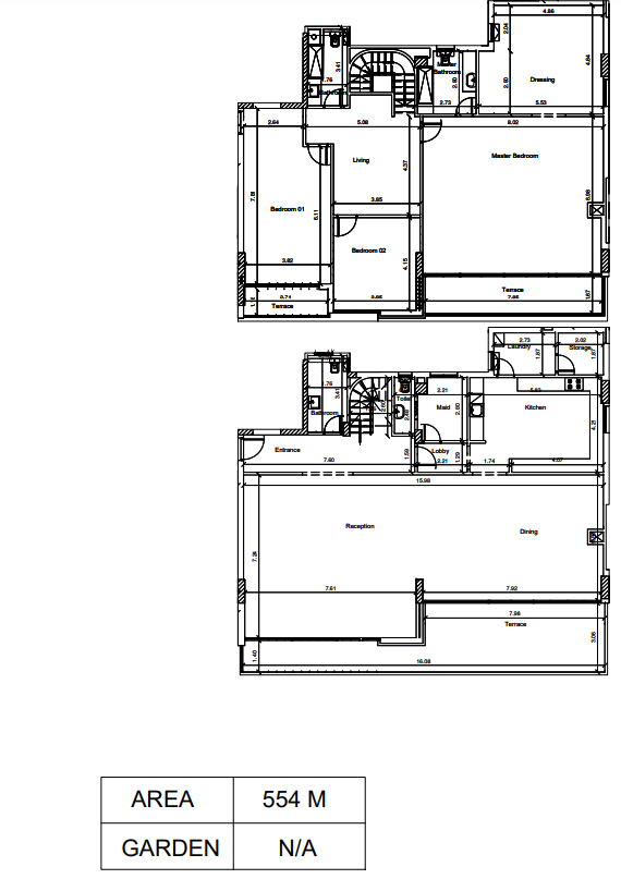 Floor plan for apartment at Scenario