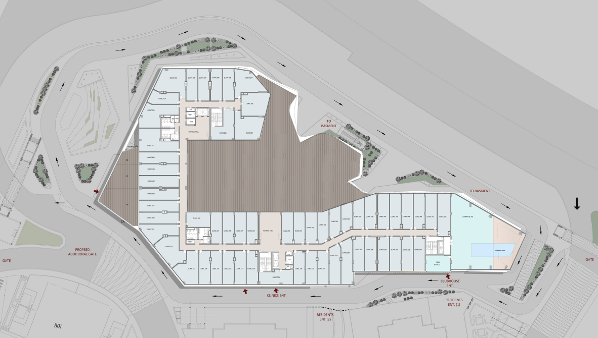 Floor plan for  at Atika