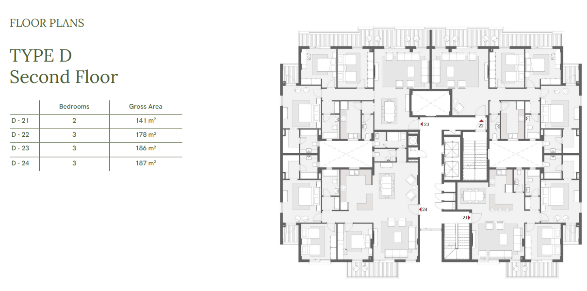 Floor plan for apartment at One33-Phase One