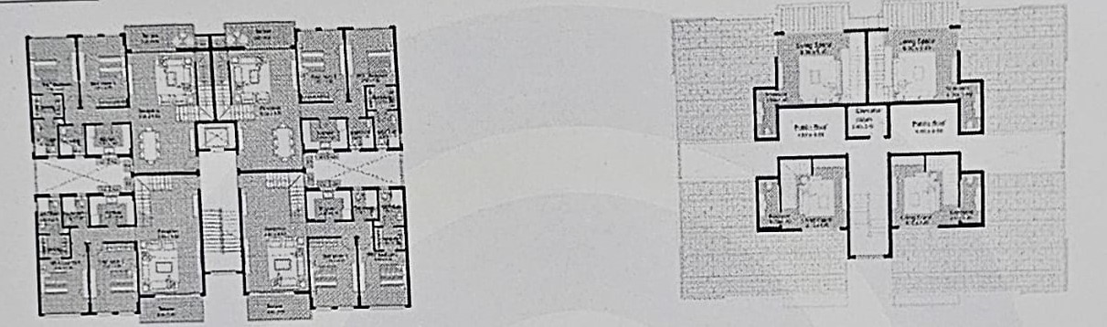 Floor plan for apartment at Acasia