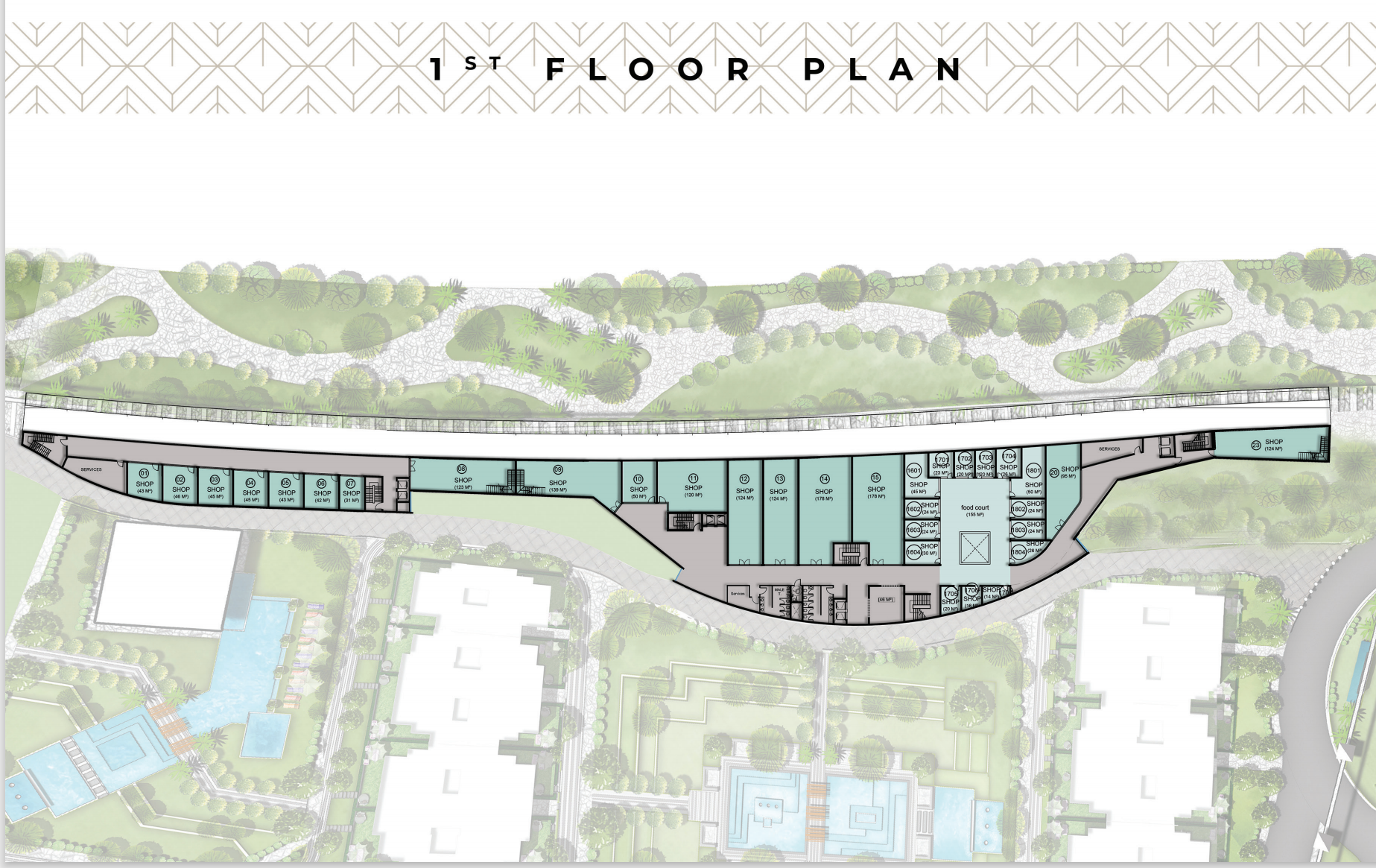 Floor plan for  at Ezdan