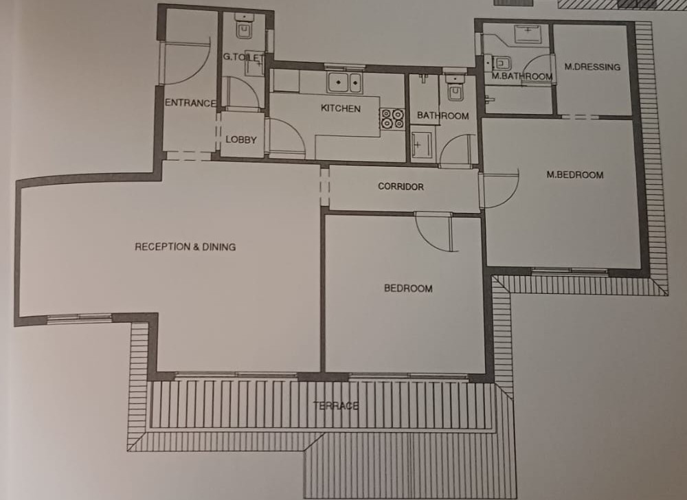 Floor plan for apartment at Aliva Mountain View Mostakbal City