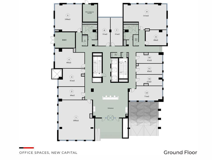Floor plan for  at Obex