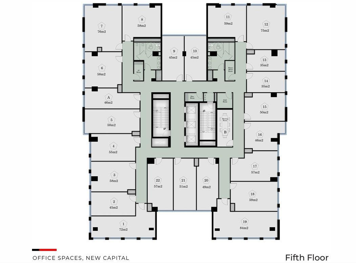 Floor plan for  at Obex