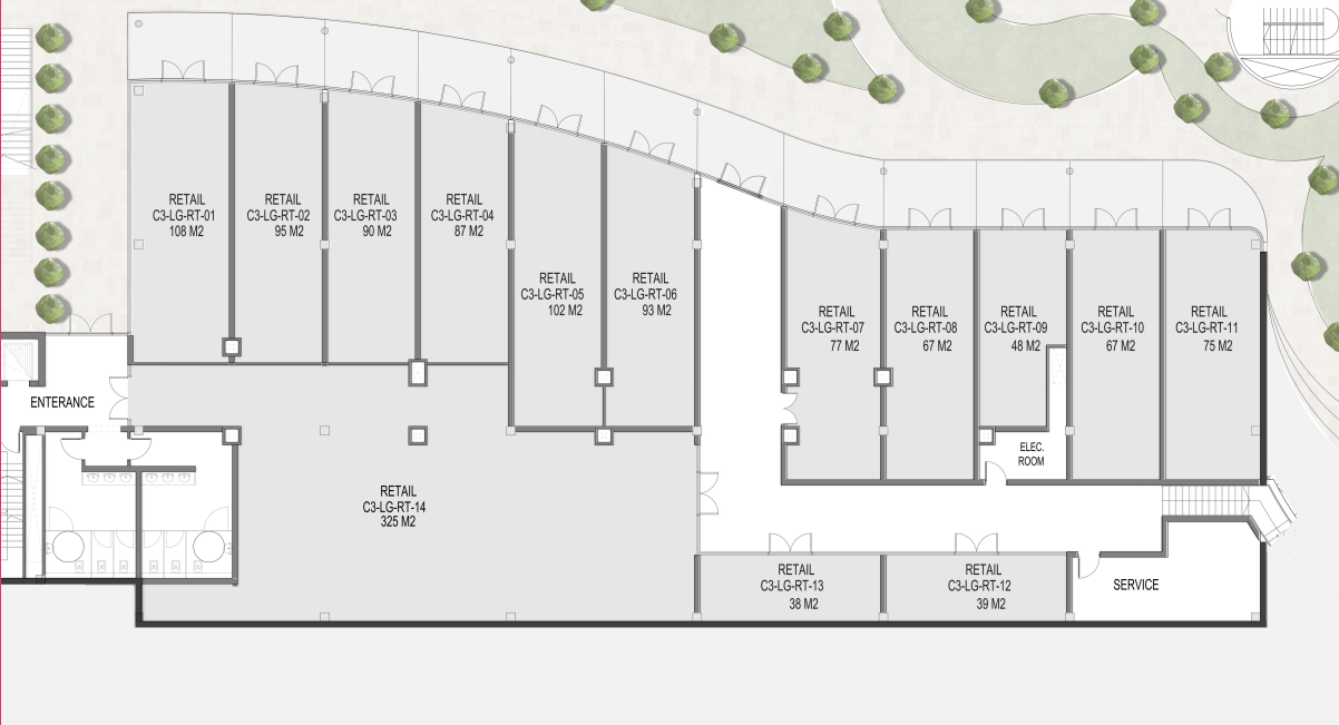 Floor plan for  at Nmq