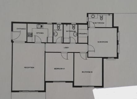 Floor plan for apartment at Mountain View iCity October