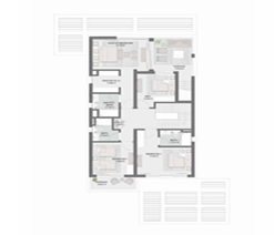 Floor plan for villa at Soul