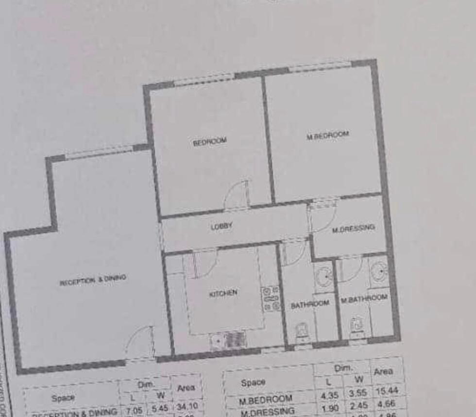 Floor plan for apartment at Mountain View iCity October
