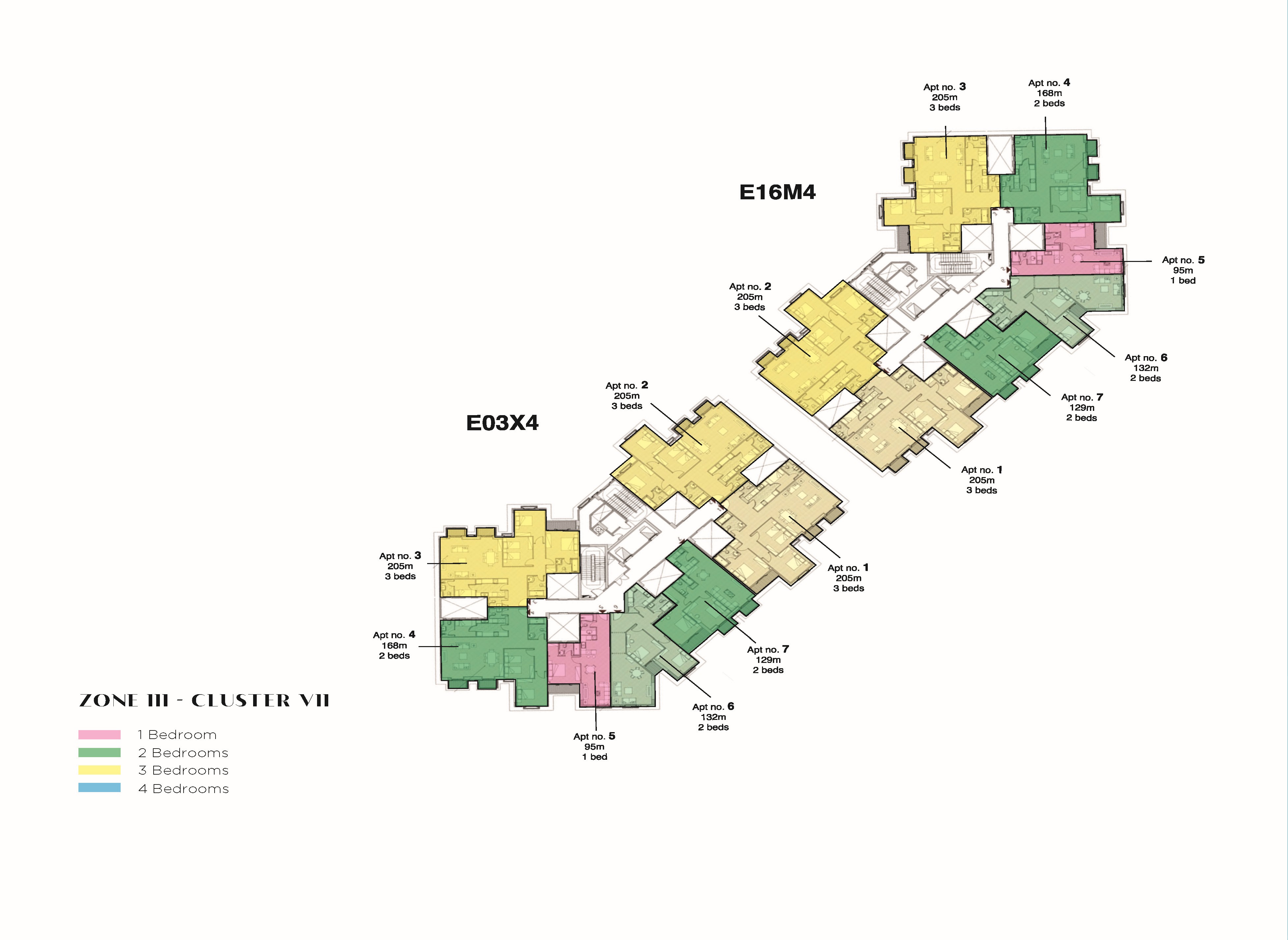 Floor plan for apartment at Il Latini SED