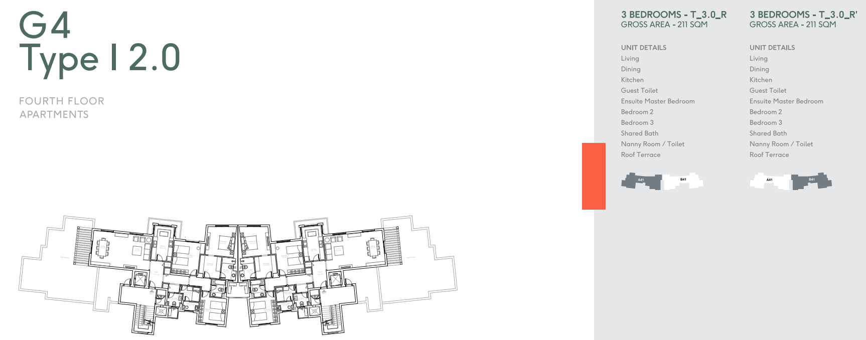 Floor plan for apartment at DISTRICT 5