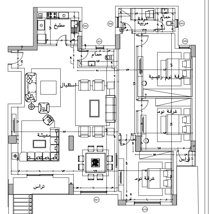 Floor plan for apartment at Capital Heights 1