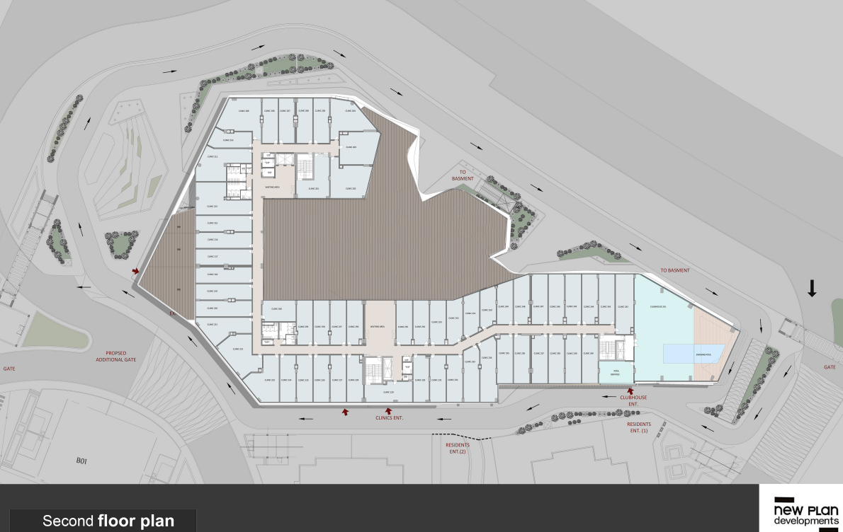 Floor plan for  at Atika