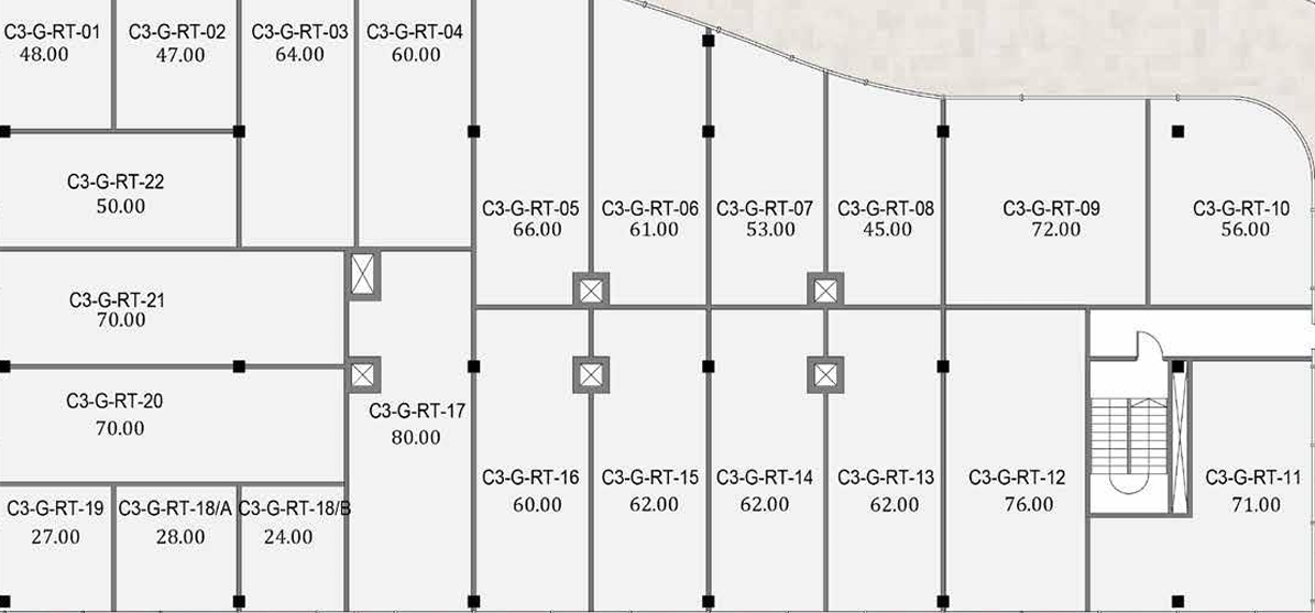 Floor plan for  at Nmq