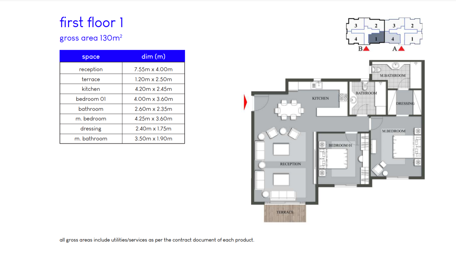 Floor plan for apartment at Mountain View iCity October