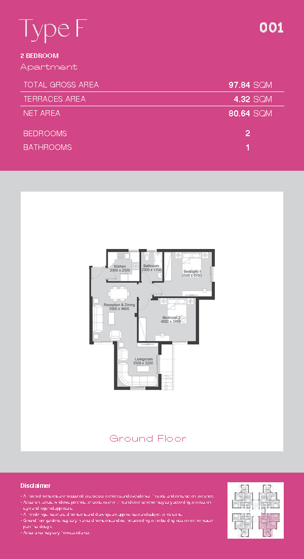 Floor plan for apartment at Ashgar City
