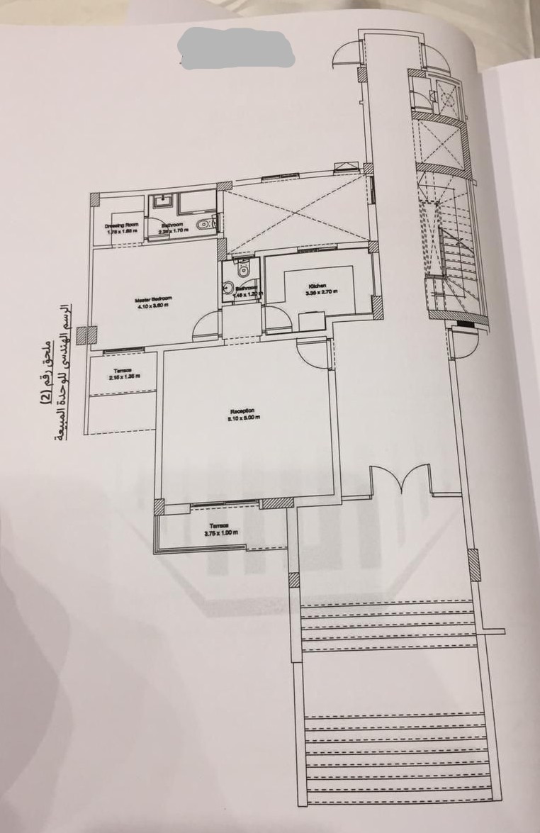 Floor plan for apartment at Fifth Square Al Marasem