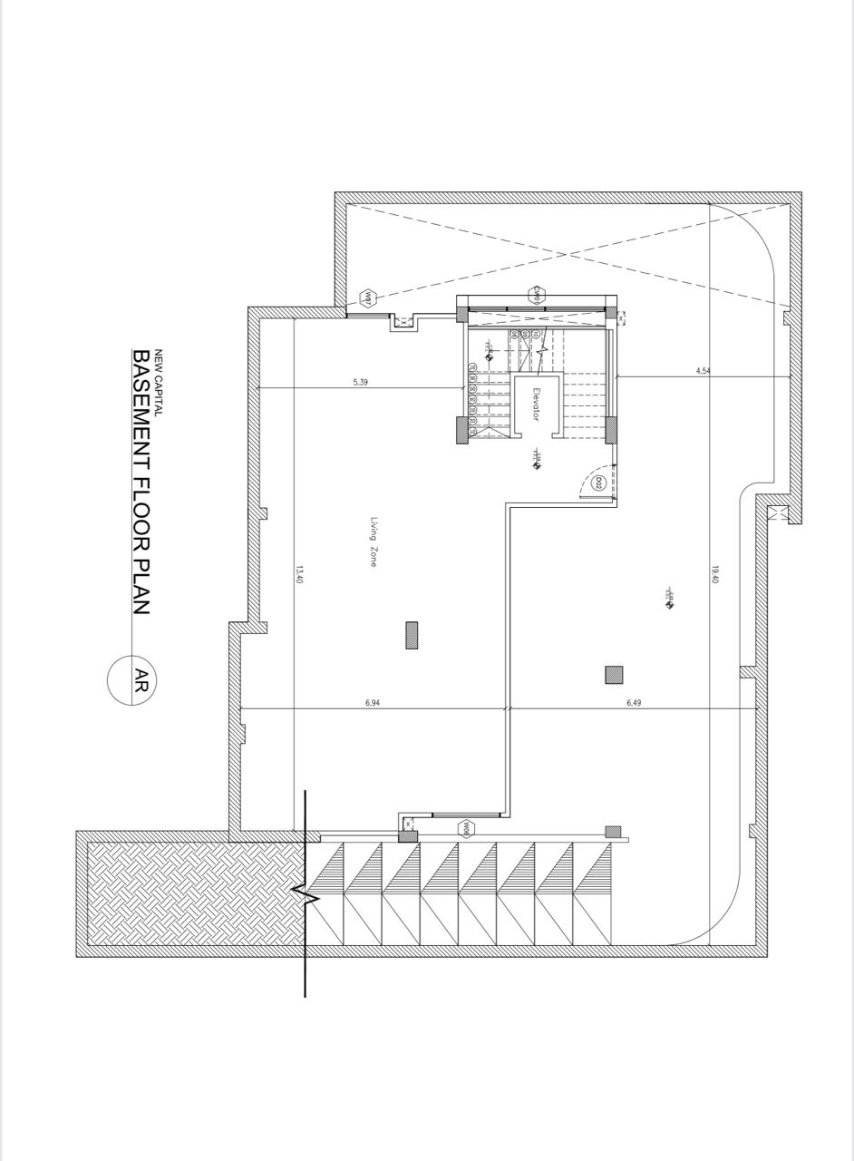 Floor plan for villa at Midtown Solo