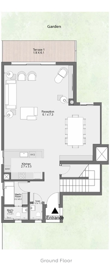 Floor plan for  at D-Bay