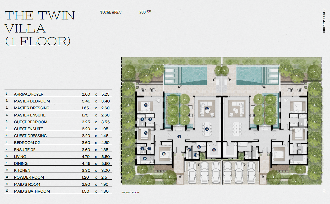 Floor plan for  at The Solos - Solana