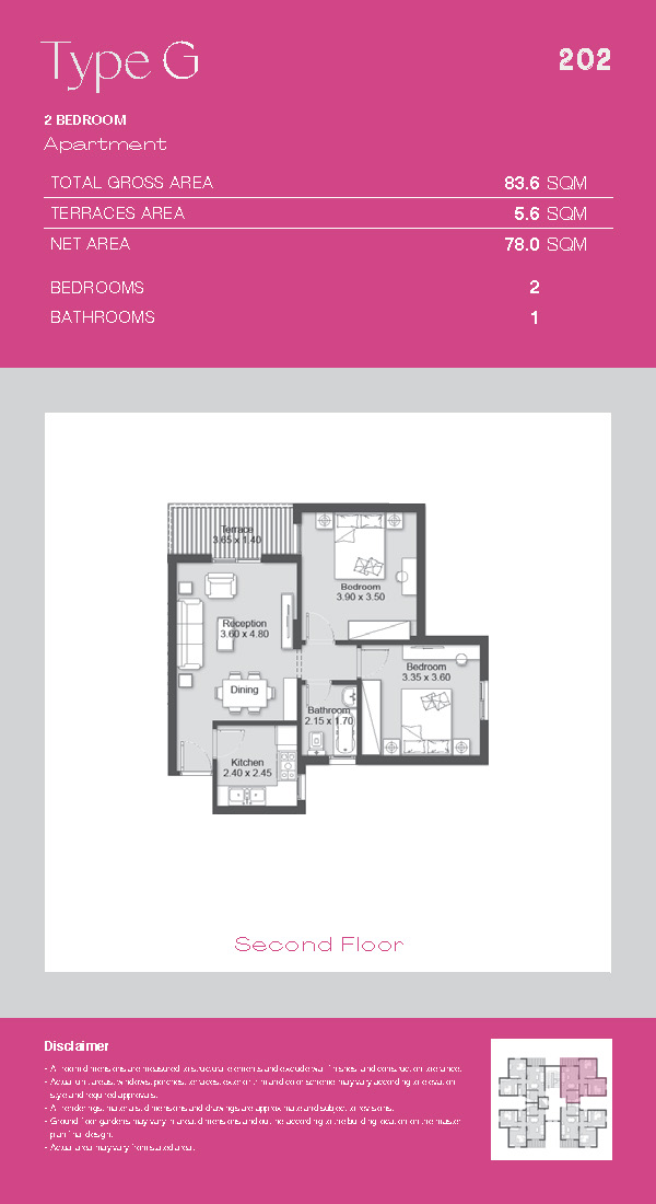 Floor plan for apartment at Ashgar City