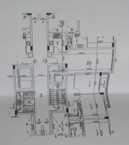 Floor plan for apartment at Sun Capital
