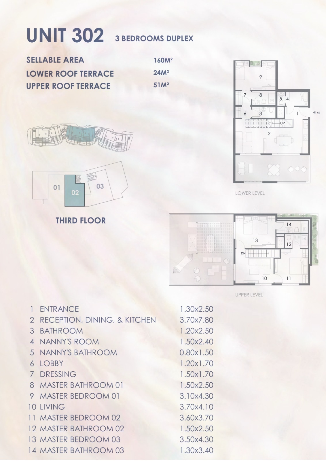 Floor plan for chalet at El Masyaf