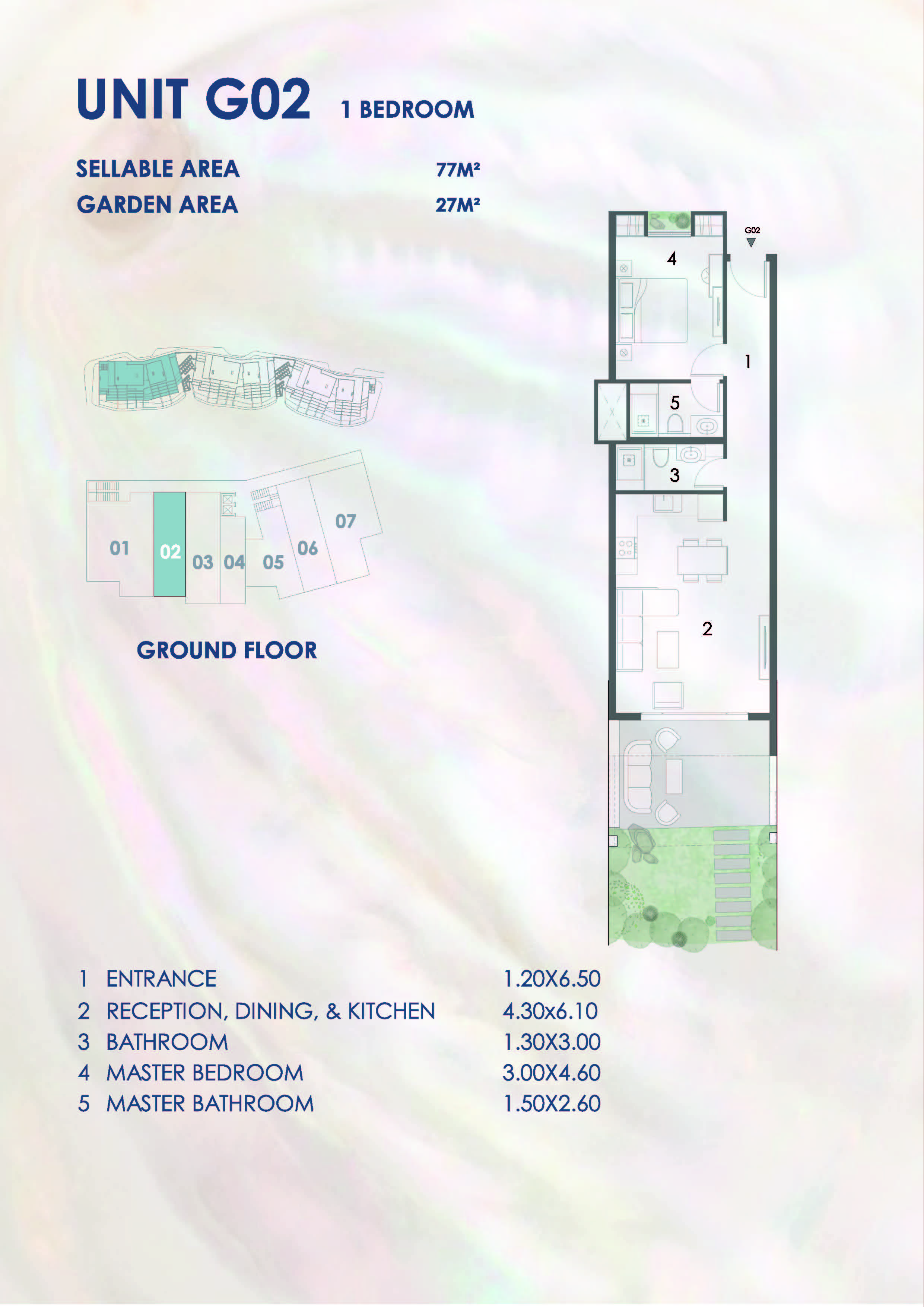 Floor plan for chalet at El Masyaf