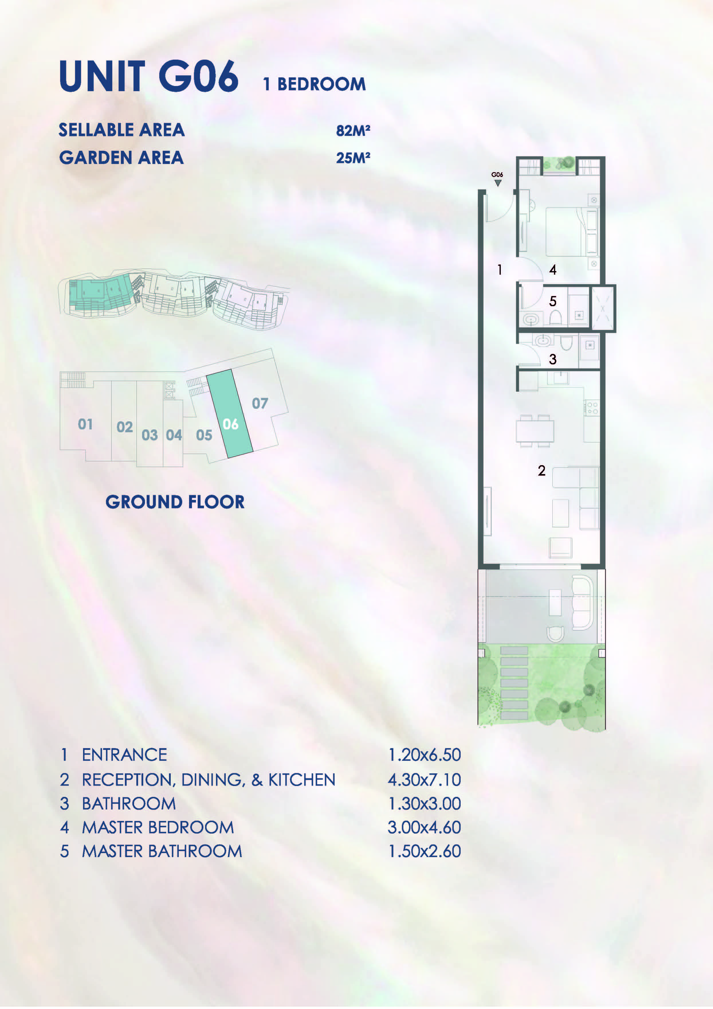 Floor plan for chalet at El Masyaf