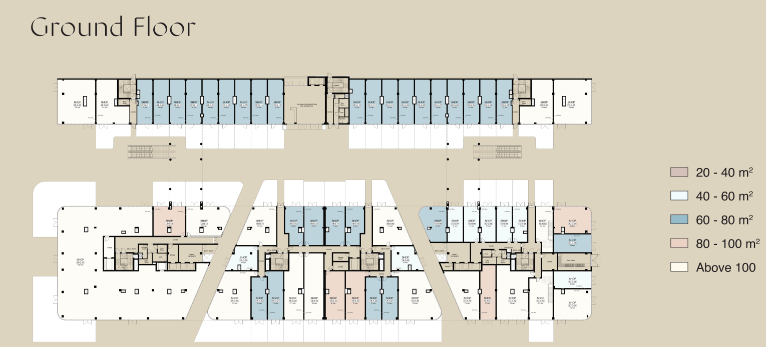 Floor plan for  at Capital avenue