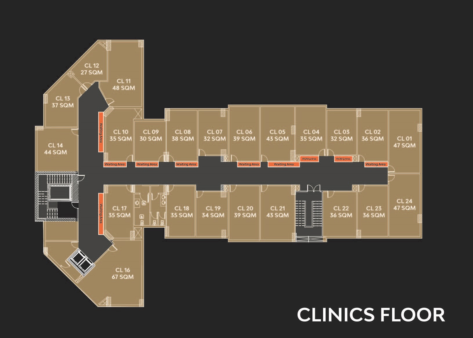 Floor plan for  at Regency Business Tower 1
