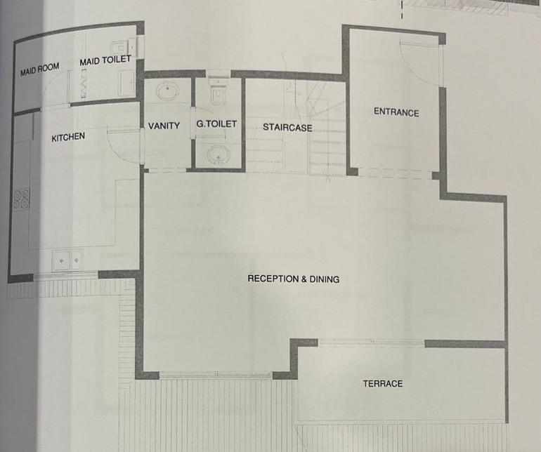 Floor plan for duplex at Aliva Mountain View Mostakbal City