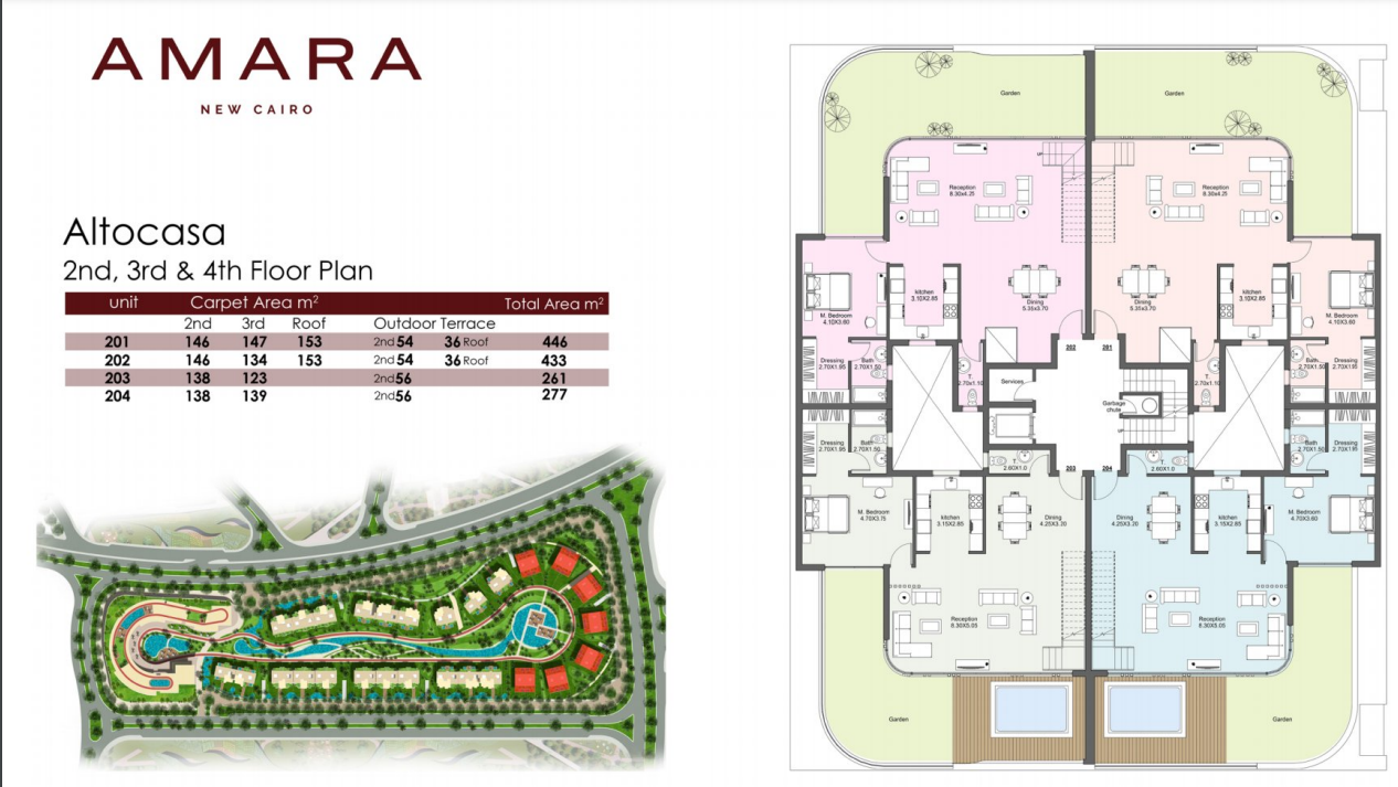 Floor plan for duplex at Amara